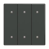 Busch-Jaeger Wippe dreifach Elektroniktaster anthrazit, Retail