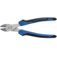 GEDORE Kraft-Seitenschneider, 200mm, 2-Komponentengriff, Schneid-Zange blau/schwarz, amerikanisches Modell