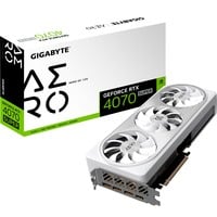 GIGABYTE GeForce RTX 4070 SUPER AERO OC 12G, Grafikkarte DLSS 3, 3x DisplayPort, 1x HDMI 2.1