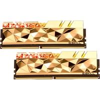 G.Skill DIMM 32 GB DDR4-4000 (2x 16 GB) Dual-Kit, Arbeitsspeicher gold, F4-4000C18D-32GTEG, Royal Elite G, INTEL XMP