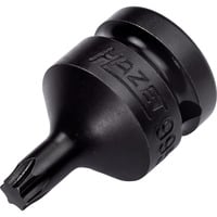 Hazet Kraft-Schraubendreher-Steckschlüsseleinsatz Innen-Sechsrund, 1/2" schwarz, T40