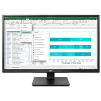 LG 24BK550Y-B Generalüberholt, LED-Monitor 60.5 cm (23.8 Zoll), schwarz, FullHD, IPS, USB-Hub, Lautsprecher