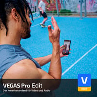 MAGIX VEGAS Pro Edit 21, Multimedia-Software Deutsch