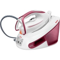 Tefal Express Anti-Calc SV 8012, Dampfbügelstation weiß/rosa