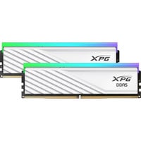 ADATA DIMM 32 GB DDR5-6400 (2x 16 GB) Dual-Kit, Arbeitsspeicher weiß, AX5U6400C3816G-DTLABRWH, XPG Lancer Blade RGB, INTEL XMP, AMD EXPO