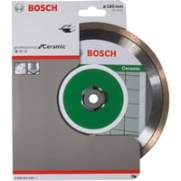 Bosch Professional Diamanttrennscheibe Standard for Ceramic, Ø 180mm Bohrung 25,4mm