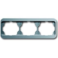 Busch-Jaeger Abdeckrahmen dreifach waagerecht alpha titan, Retail