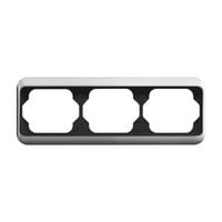 4011395125861 - BJ alpha nea Rahmen 3fach 1723-266 titan waagerecht
