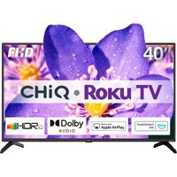 CHiQ L40G5N, LED-Fernseher 100 cm (40 Zoll), schwarz, WXGA, Triple Tuner, SmartTV, Roku TV