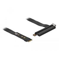 DeLOCK M.2 Key M > PCIe x16 NVMe Adapterkabel schwarz, 20cm