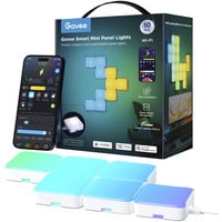 Govee Smart Mini Panel Lights, LED-Leuchte 10er-Pack