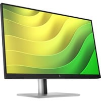 HP E24q G5, LED-Monitor 60.5 cm (23.8 Zoll), schwarz/silber, QHD, IPS, DisplayPort, HDMI, USB-Hub, Pivot