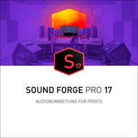 MAGIX SOUND FORGE Pro 17, Multimedia-Software Deutsch