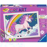 Ravensburger CreArt - Pinkes Einhorn, Malen 