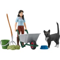 Schleich Horse Club Ausmist-und Pflegeset, Spielgebäude