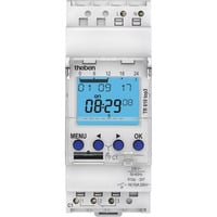 Theben TR 610 top3, Zeitschaltuhr mit Wochenprogramm, 1 Kanal