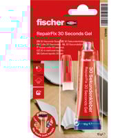 fischer GOW RepairFix 30 Sekunden Gel 15g, Kleber transparent