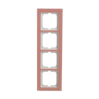 Busch-Jaeger Abdeckrahmen 4-fach rosa, Retail