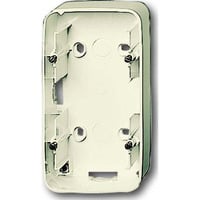 Busch-Jaeger Aufputzgehäuse 2-fach weiß, Retail