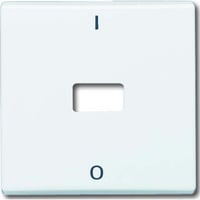 Busch-Jaeger Wippe Kontroll-Aus mit Aufdruck Symbol 0 weiß, Retail