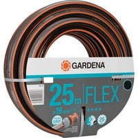GARDENA Comfort FLEX Schlauch 19mm (3/4") schwarz/orange, 25 Meter