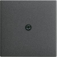 Gira Zentralplatte Schnurableitung und Fernmeldeverbinderdose anthrazit, Retail