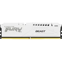 Kingston FURY DIMM 16 GB DDR5-6000, Arbeitsspeicher weiß, KF560C36BWE2-16, Beast, AMD EXPO