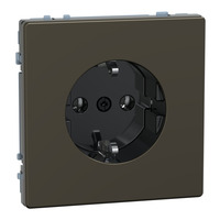 Merten Schutzkontaktsteckdose mit Steckklemmen bronze, Retail