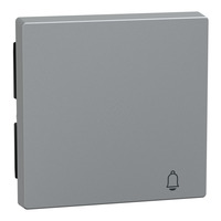 Merten Wippe Klingel Wechsel Schalter Kreuz Schalter Taster Einsatz aluminium, Retail