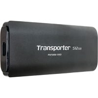 Patriot Transporter Portable SSD 512 GB, Externe SSD schwarz, USB-C 3.2 Gen 2 (10 Gbit/s)