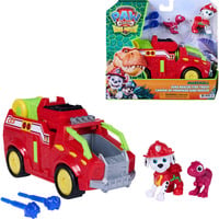 Spin Master Paw Patrol: Der Dino Film - Marshalls Dino-Feuerwehrauto, Spielfahrzeug 