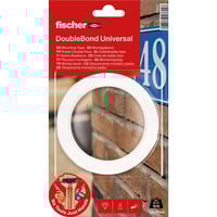 fischer GOW Montageband Universal , Klebeband transparent, 3m x 19mm