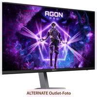 AOC AGON Pro AG276UZD QD-OLED, Gaming-Monitor 67.3 cm (26.5 Zoll), schwarz (matt)/silber, UltraHD/4K, KVM, USB-Hub, HDMI, DP, USB-C, 240Hz Panel