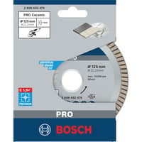 Bosch Professional PRO Ceramic Diamant-Trennscheibe, Ø 125mm Bohrung 22,23mm