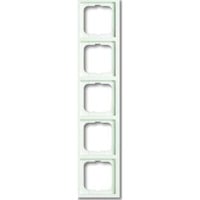 Busch-Jaeger Rahmen fünffach weiß (matt), Retail
