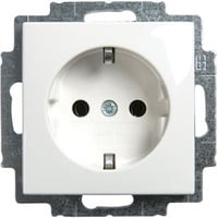 Busch-Jaeger Schutzkontaktsteckdose mit USB Typ A und USB Typ C Anschlüssen schwarz, Retail