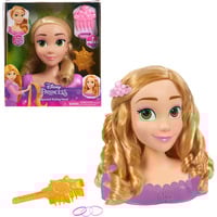 Just Play Disney Princess - Rapunzel Styling Head, Schmink- und Frisierkopf 