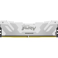 Kingston FURY DIMM 24 GB DDR5-8000, Arbeitsspeicher silber/weiß, KF580C38RW-24, Renegade, INTEL XMP