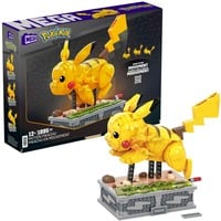 MEGA Pokémon Motion Pikachu , Konstruktionsspielzeug Collector Figur, bewegliches Bauset