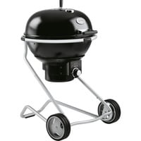 RÖSLE Holzkohle Kugelgrill No.1 F60 AIR, Holzkohlegrill schwarz/silber, Ø 59 cm