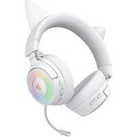 Razer Kraken Kitty V3 Pro, Gaming-Headset weiß, Bluetooth, USB-Dongle, USB-Kabel