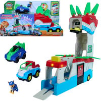 Spin Master Paw Patrol: Der Dino Film - 2-in-1 Mobiles Dino-Hauptquartier, Spielgebäude 