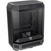 Thermaltake The Tower 600 Black, Tower-Gehäuse schwarz, Tempered Glass x 3