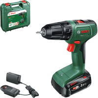 Bosch Heimwerken & Garten Akku-Bohrschrauber EasyDrill 18V-38 grün/schwarz, Li-Ionen Akku 2,5Ah, Koffer, POWER FOR ALL ALLIANCE