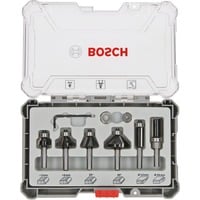 Bosch Professional Rand- und Kantenfräser-Set, 6-teilig 6mm-Schaft
