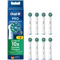 Braun Oral-B Pro Cross Action Aufsteckbürsten 8er-Pack weiß