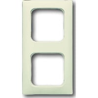 Busch-Jaeger Rahmen zwei fach für Kanalabdeckungen weiß, Retail