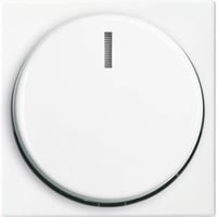 Busch-Jaeger Zentralscheibe alpinweiß für Dimmer, Abdeckung weiß, Retail