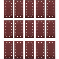 EINHELL Q-Stick Schleifblatt-Set für Schwingschleifer, 230 x 115mm 15-teilig, Körnung 40, 120, 180