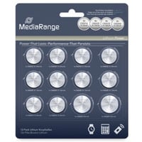 MediaRange Lithium Knopfzellen-Set,CR2016,2025,2032,2450, 12er Pack, Batterie 12 Stück - 2x CR2016, 4x CR2025, 4x CR2032 und 2x CR2450